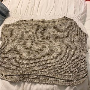 Grey T-shirt sweater